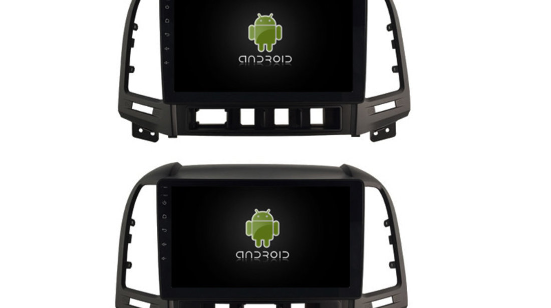 NAVIGATIE CARPAD ANDROID 10 DEDICATA HYUNDAI SANTA FE 2006-2012 OCTACORE 4GB RAM 64 GB ROM SIM 4G