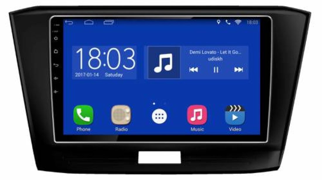 NAVIGATIE CARPAD ANDROID 6.0 DEDICATA VW PASSAT 2015 EDT-L518 ECRAN 8'' CAPACITIV INTERNET EDT-L518