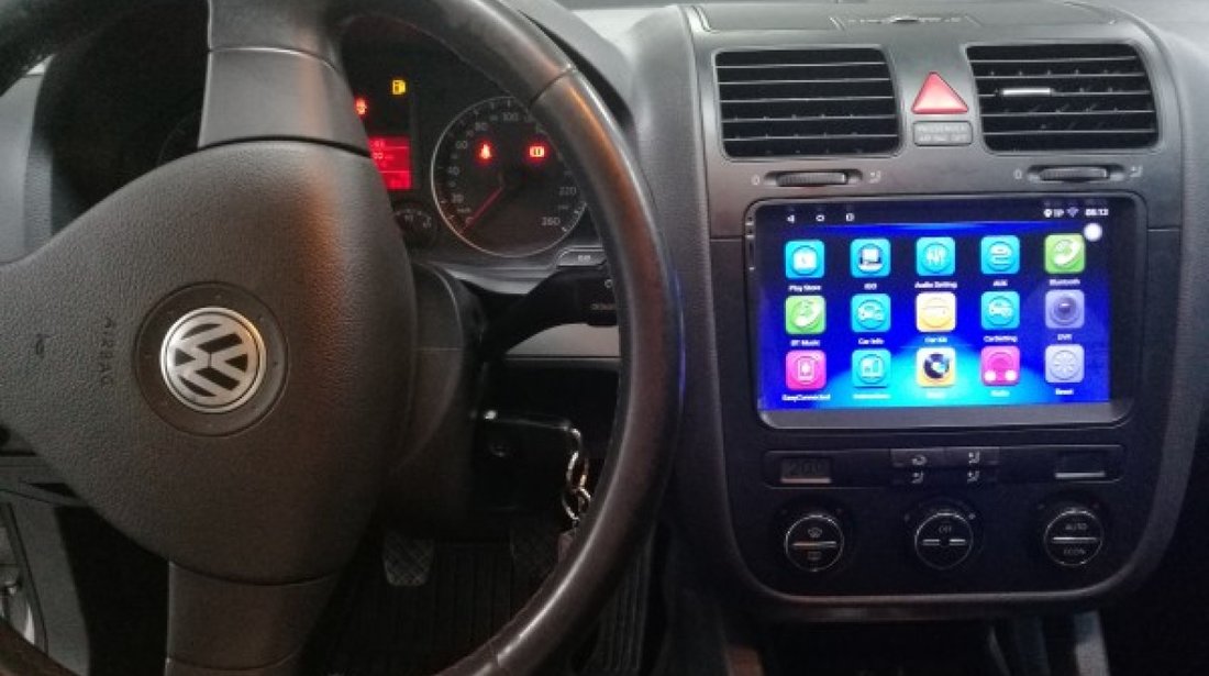 NAVIGATIE CARPAD ANDROID 7.1.2 DEDICATA VW CADDY NAVD E305 ECRAN 9'' CAPACITIV 16GB INTERNET