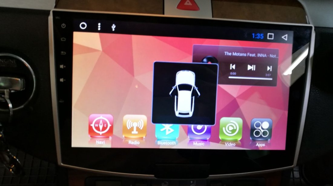 NAVIGATIE CARPAD ANDROID 7.1 CMP1001T3 DEDICATA VW PASSAT B6 B7 CC ECRAN 10.1'' INTERNET 4G DVR WAZE