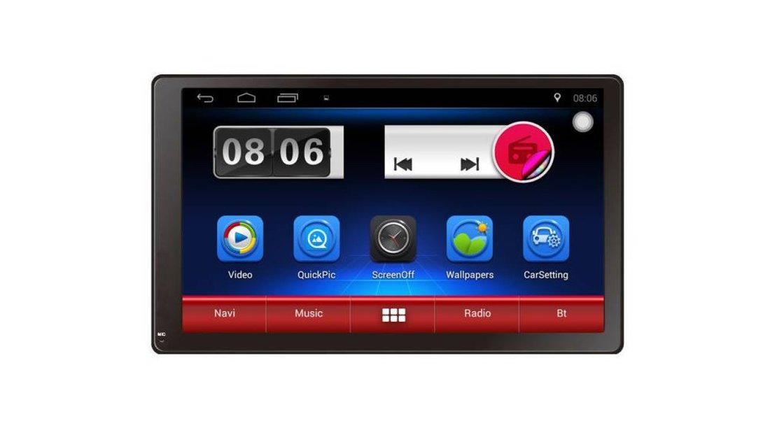 NAVIGATIE CARPAD ANDROID 7.1 DEDICATA MERCEDES CLASA C CLK VITO VIANO NAVD-E902MB DVR CARKIT GPS 3G