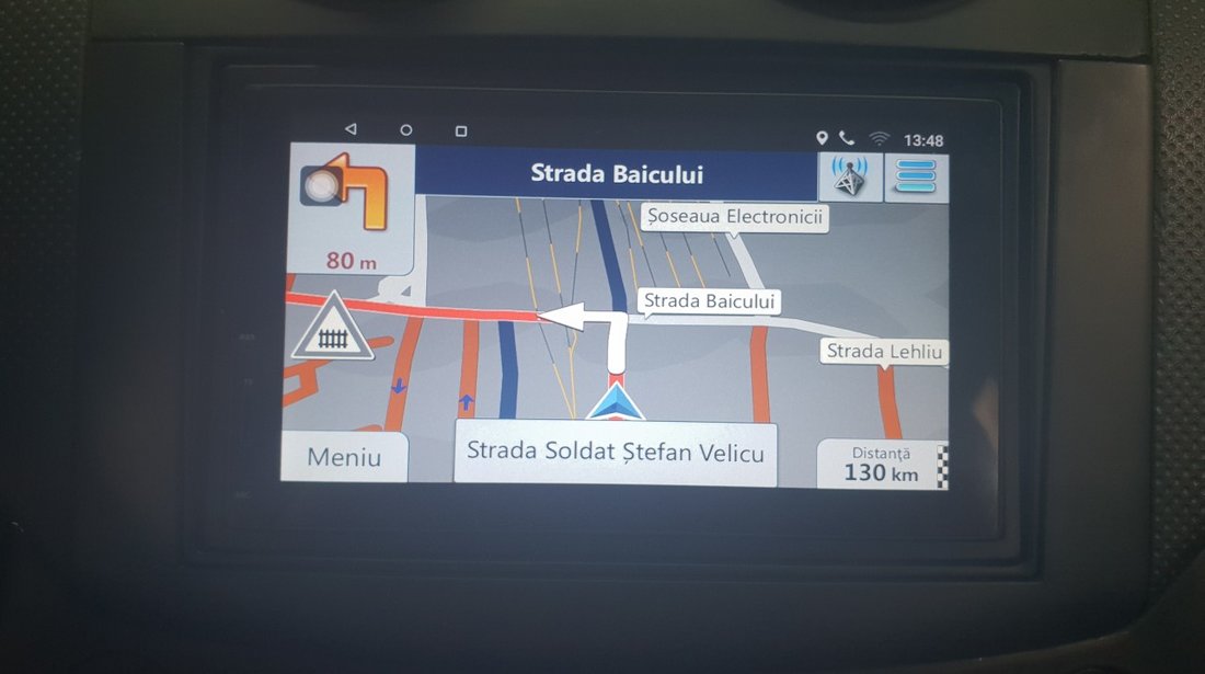 NAVIGATIE CARPAD ANDROID 7.1 DEDICATA VW FOX GPS AUTO CARKIT USB WAZE NAVD-E902N