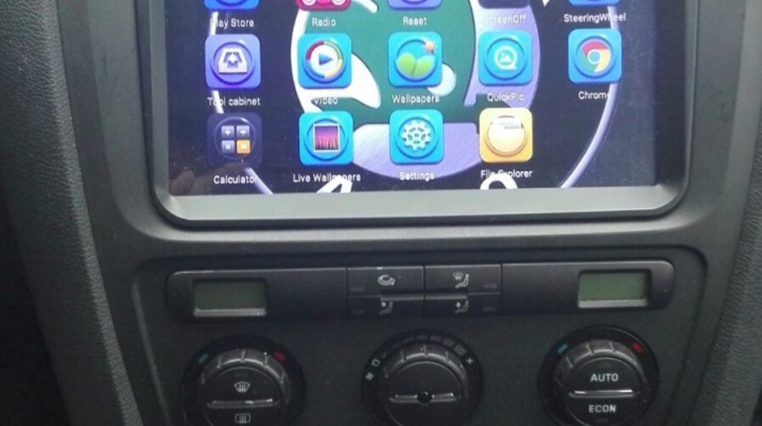 NAVIGATIE CARPAD ANDROID 7.1 DEDICATA VW Golf 5 EDONAV E305 ECRAN 9'' CAPACITIV 16GB INTERNET 3G