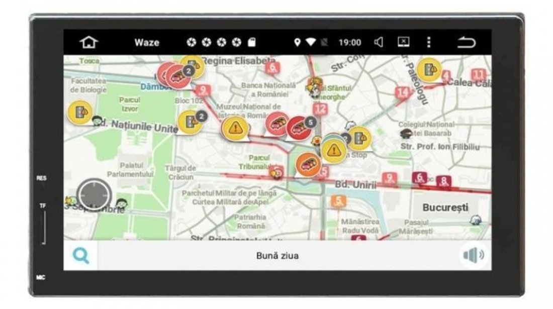 NAVIGATIE CARPAD ANDROID 7.1 DEDICATA VW POLO 9N GPS AUTO CARKIT USB WAZE NAVD-E902N