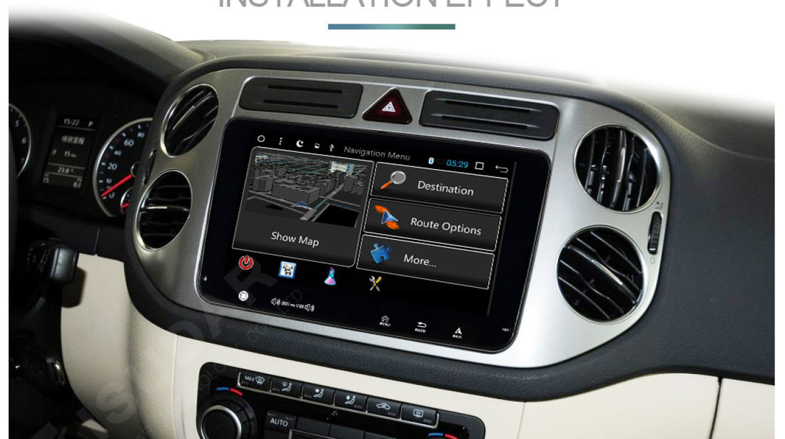 NAVIGATIE CARPAD ANDROID 7 DEDICATA Seat Cupra ECRAN 9'' CAPACITIV 16GB 2GB RAM INTERNET 4G WIFi