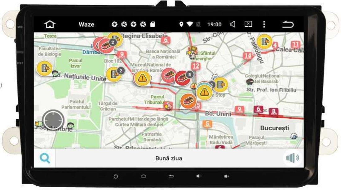 NAVIGATIE CARPAD ANDROID 7 DEDICATA Seat Toledo NAVD-T9800 ECRAN 9'' 16GB 2GB RAM INTERNET 4G WIFi