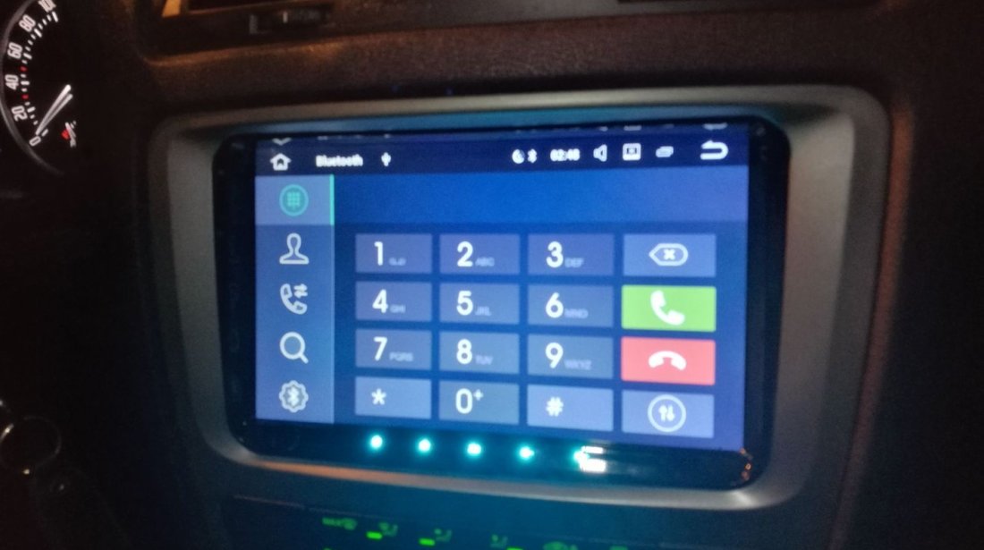 NAVIGATIE CARPAD ANDROID 7 DEDICATA VW Amarok NAVD-T9800 ECRAN 9'' 16GB 2GB RAM INTERNET 4G WIFi