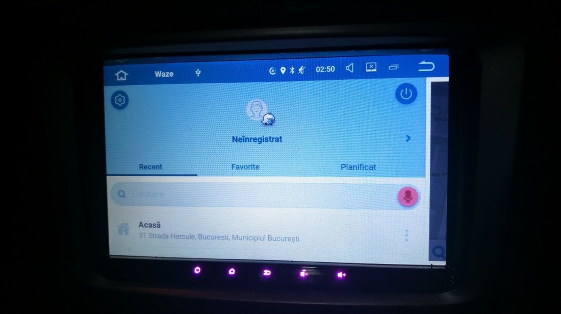 NAVIGATIE CARPAD ANDROID 7 DEDICATA VW Amarok NAVD-T9800 ECRAN 9'' 16GB 2GB RAM INTERNET 4G WIFi