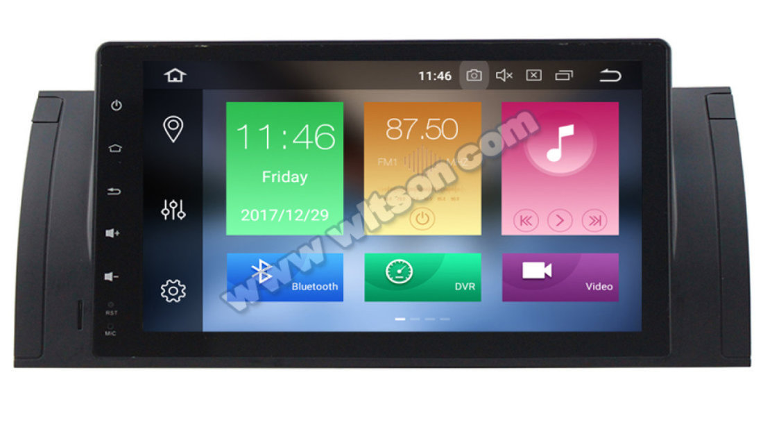 NAVIGATIE CARPAD ANDROID 8.0 DEDICATA BMW X5 E53  WITSON W2-V7691 ECRAN 9”