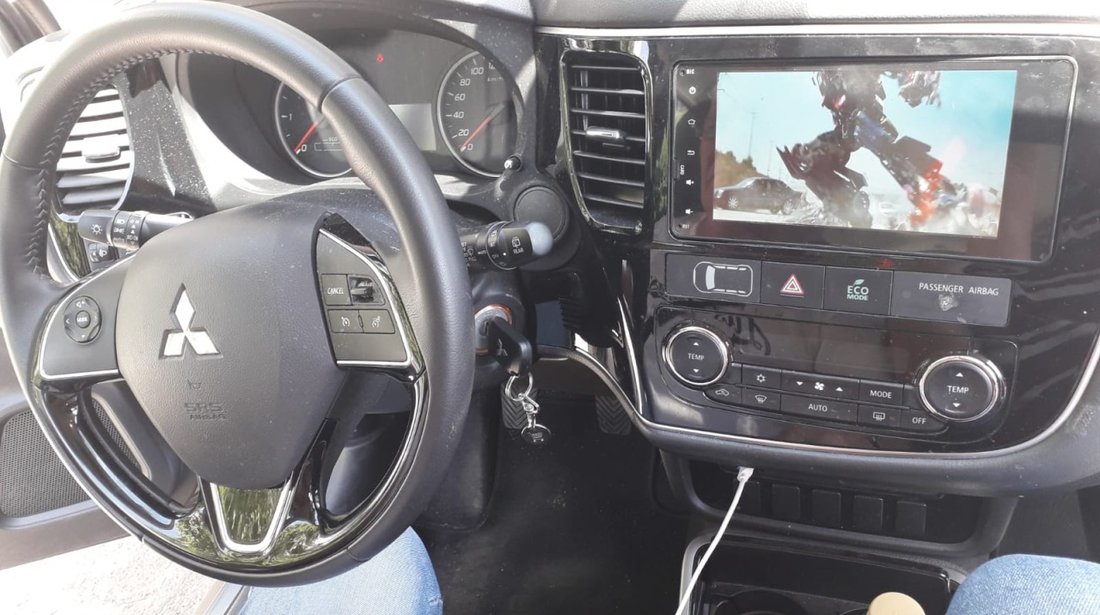 NAVIGATIE CARPAD ANDROID 8.1 DEDICATA MITSUBISHI ASX OUTLANDER LANCER PAJERO EDOTEC EDT-L230 GPS 7''