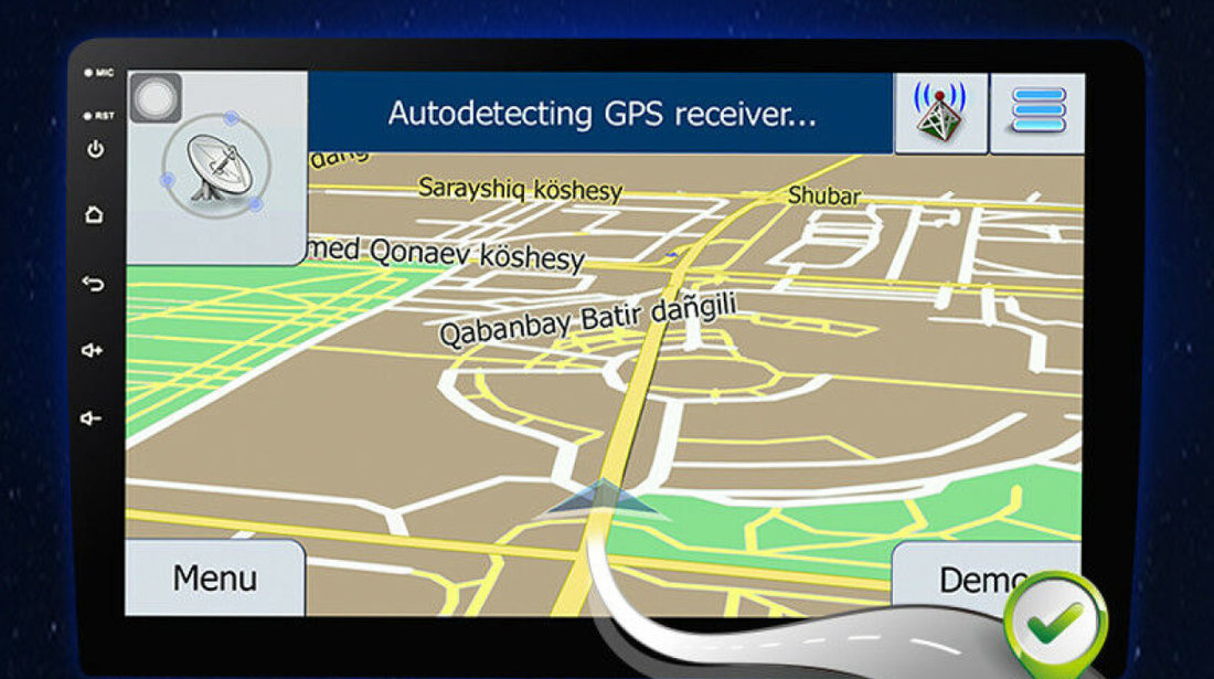 NAVIGATIE CARPAD ANDROID 8.1 DEDICATA MITSUBISHI OUTLANDER PEUGEOT 4007 CITROEN C-CROSSER GPS WAZE