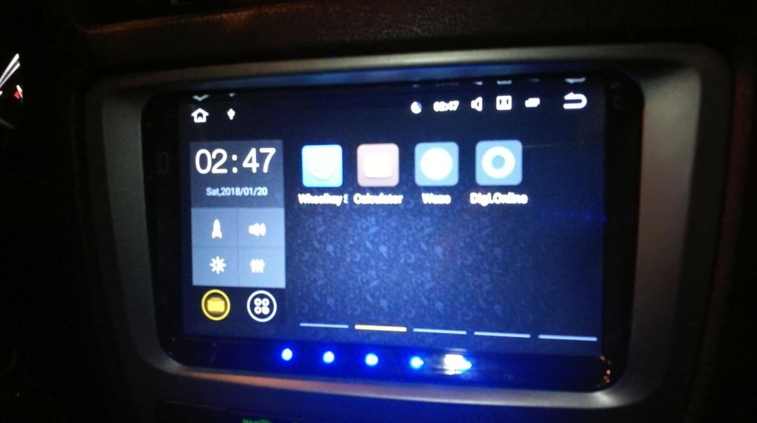 NAVIGATIE CARPAD ANDROID 8.1 DEDICATA SKODA SUPERB 2 NAVD-MT9800 9'' 16GB 2GB RAM WAZE CAMERA BONUS!