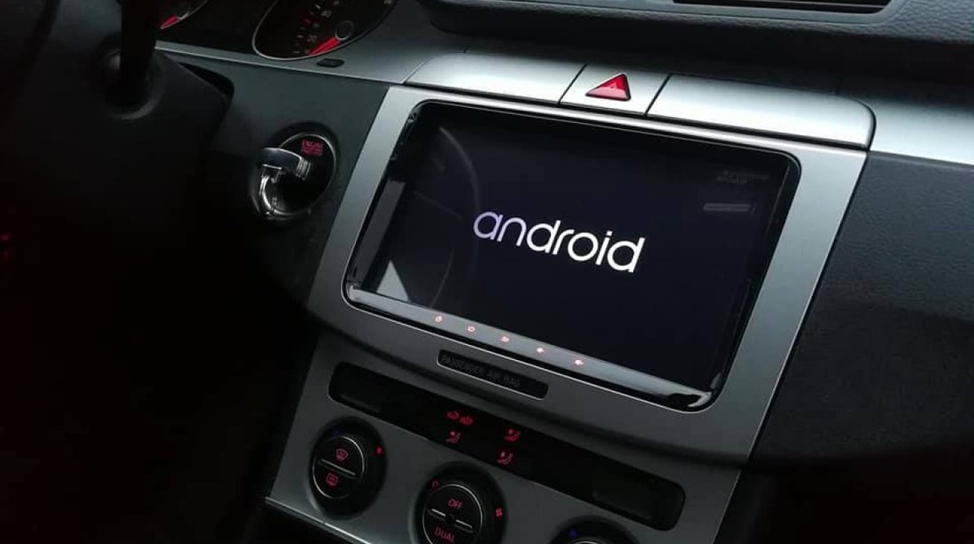 NAVIGATIE CARPAD ANDROID 8.1 DEDICATA VW SKODA SEAT NAV-D9800 9'' 16GB 2GB RAM WAZE CAMERA BONUS!