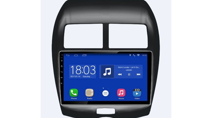 NAVIGATIE CARPAD ANDROID DEDICATA CITROEN C4 AIRCROSS CARKIT GPS WAZE WIFI EDOTEC EDT-L026