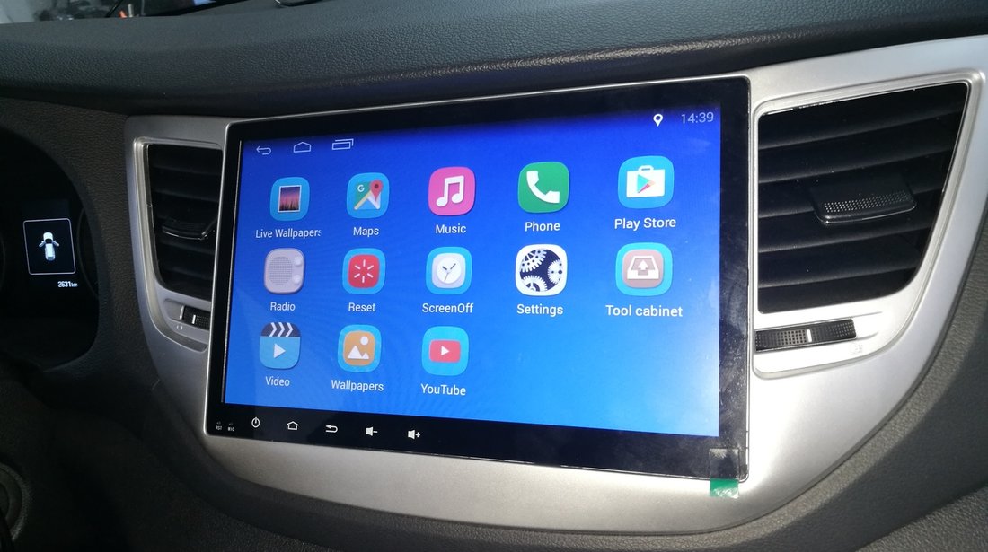 NAVIGATIE CARPAD ANDROID DEDICATA HYUNDAI TUCSON 2016 - 2017 ECRAN 10.1'' CAPACITIV INTERNET 3G WIFI