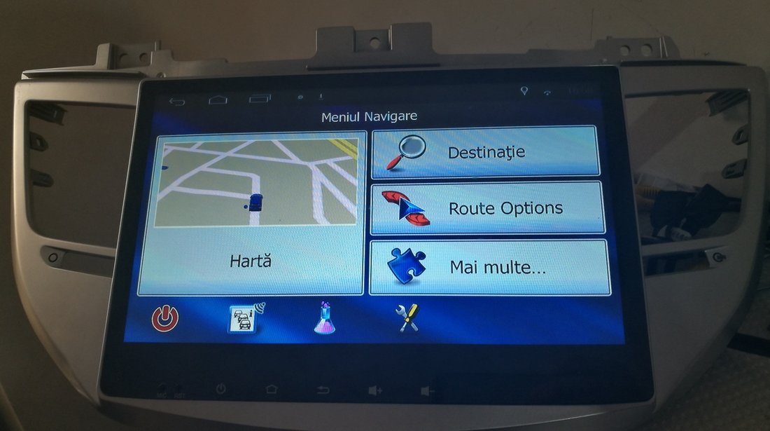 NAVIGATIE CARPAD ANDROID DEDICATA HYUNDAI TUCSON 2016 - 2017 ECRAN 10.1'' CAPACITIV INTERNET 3G WIFI