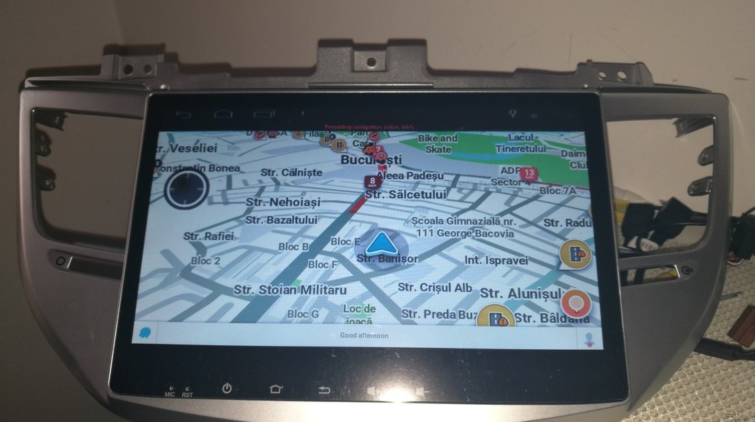 NAVIGATIE CARPAD ANDROID DEDICATA HYUNDAI TUCSON 2016 - 2017 ECRAN 10.1'' CAPACITIV INTERNET 3G WIFI