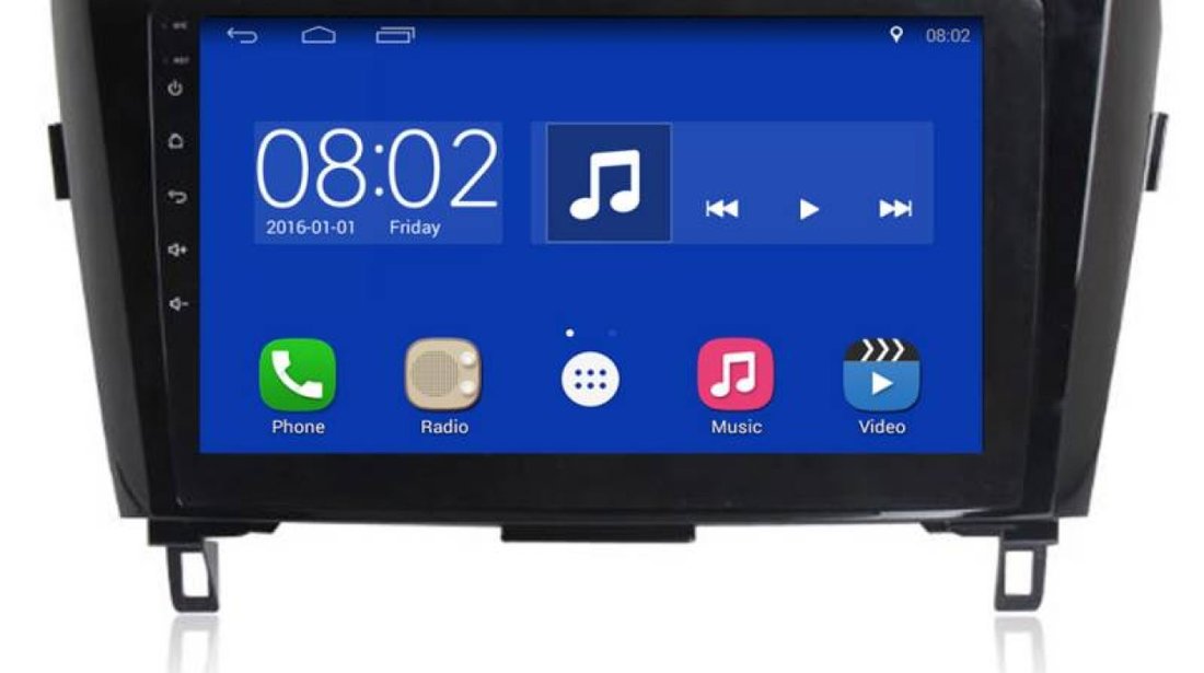 NAVIGATIE CARPAD ANDROID DEDICATA NISSAN QASHQAI / X-TRAIL ECRAN 7” CAPACITIV 16GB EDT-L353