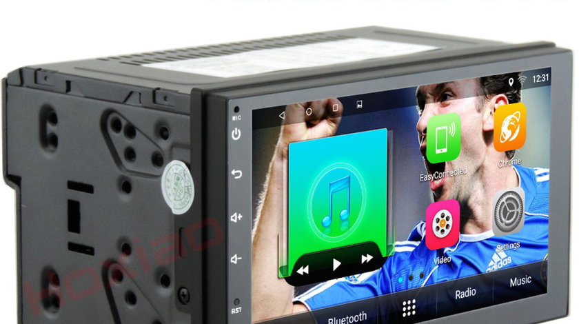 NAVIGATIE CARPAD ANDROID DEDICATA PEGEOUT 307 ECRAN 7'' USB INTERNET 3G GPS WAZE COMENZI VOLAN