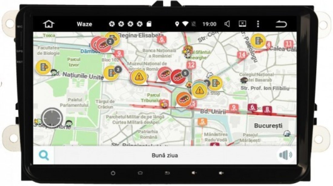 NAVIGATIE CARPAD ANDROID DEDICATA Skoda Rapid  NAVD-MT9800 9'' 16GB 2GB RAM GPS WAZE CAMERA BONUS!