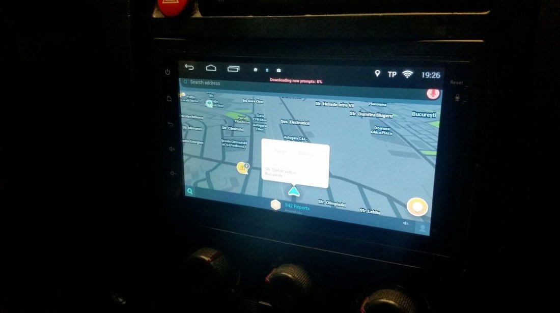 NAVIGATIE CARPAD ANDROID DEDICATA VW GOLF 4 ECRAN 7'' CAPACITIV USB INTERNET WIFI GPS WAZE DVR