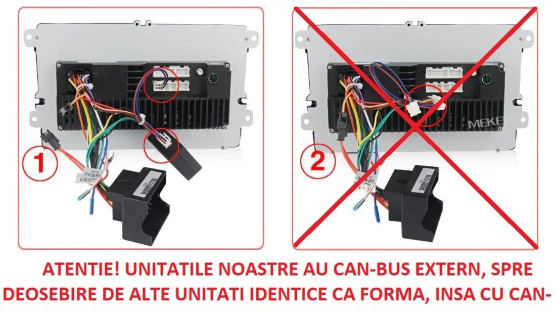 NAVIGATIE CARPAD ANDROID DEDICATA VW SKODA SEAT EDOTEC EDT-E205 ECRAN 9'' CAPACITIV 16GB INTERNET 3G