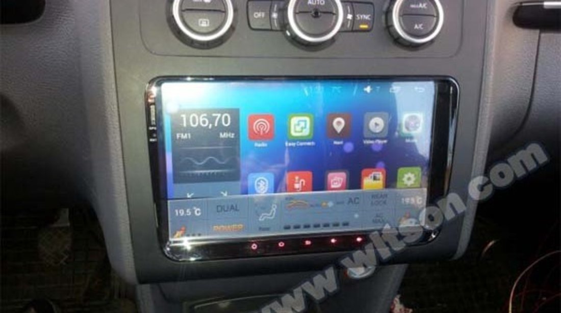 NAVIGATIE CARPAD ANDROID DEDICATA VW SKODA SEAT WITSON W2-F9249V ECRAN 9'' CAPACITIV INTERNET 3G WIF