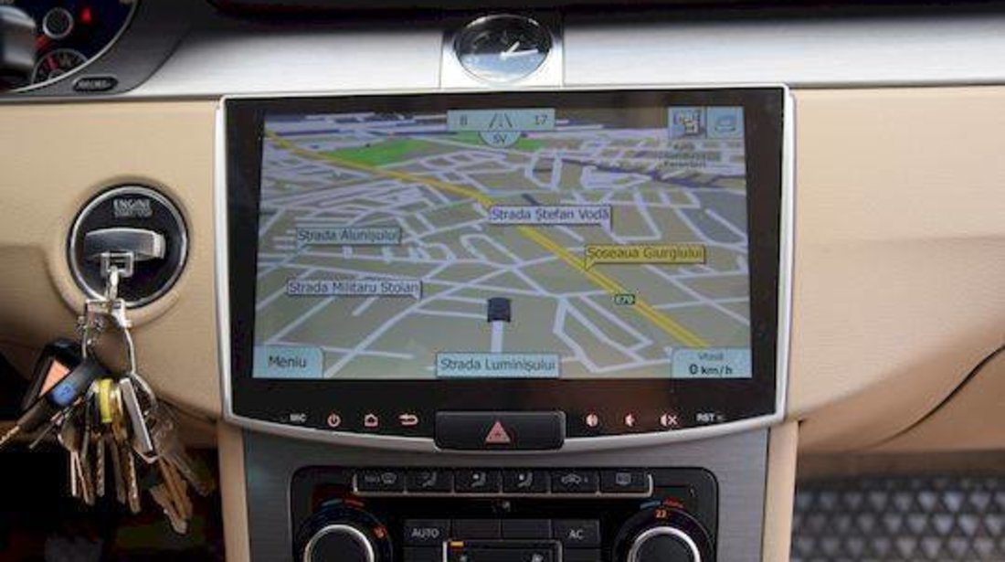 NAVIGATIE CARPAD CMP1001 CU ANDROID DEDICATA VW PASSAT B6 B7 CC ECRAN 10.1'' CAPACITIV WAZE