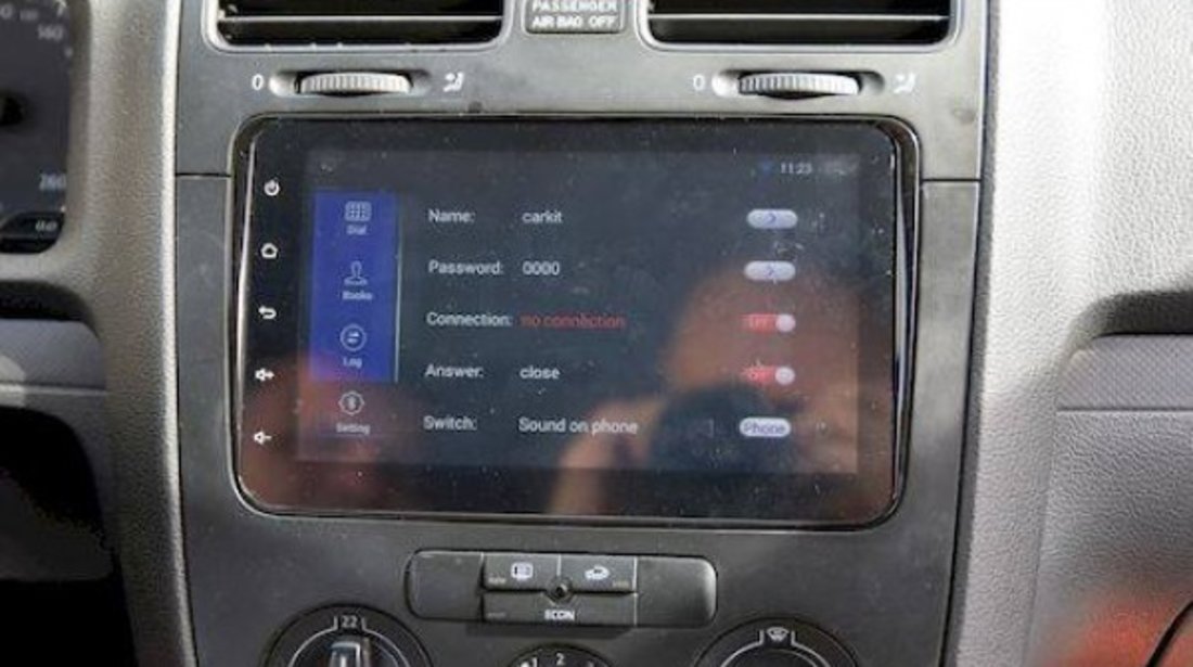 NAVIGATIE CARPAD CMP8001 ANDROID 4.4.4 DEDICATA VW EOS 2006-2014 8'' CAPACITIV 16GB WIFI WAZE