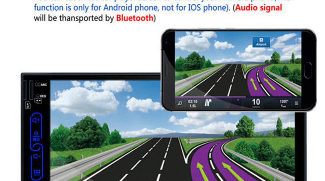 NAVIGATIE CARPAD CU ANDROID DEDICATA MERCEDES B CLASS DVD PLAYER AUTO CU USB SD MIRRORLINK