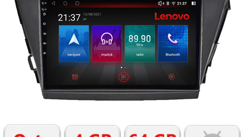 NAVIGATIE CARPAD LENOVO ANDROID DEDICATA Toyota Prius Plus V Alpha 2012-2020 ECRAN 9`` FULL HD 1280x