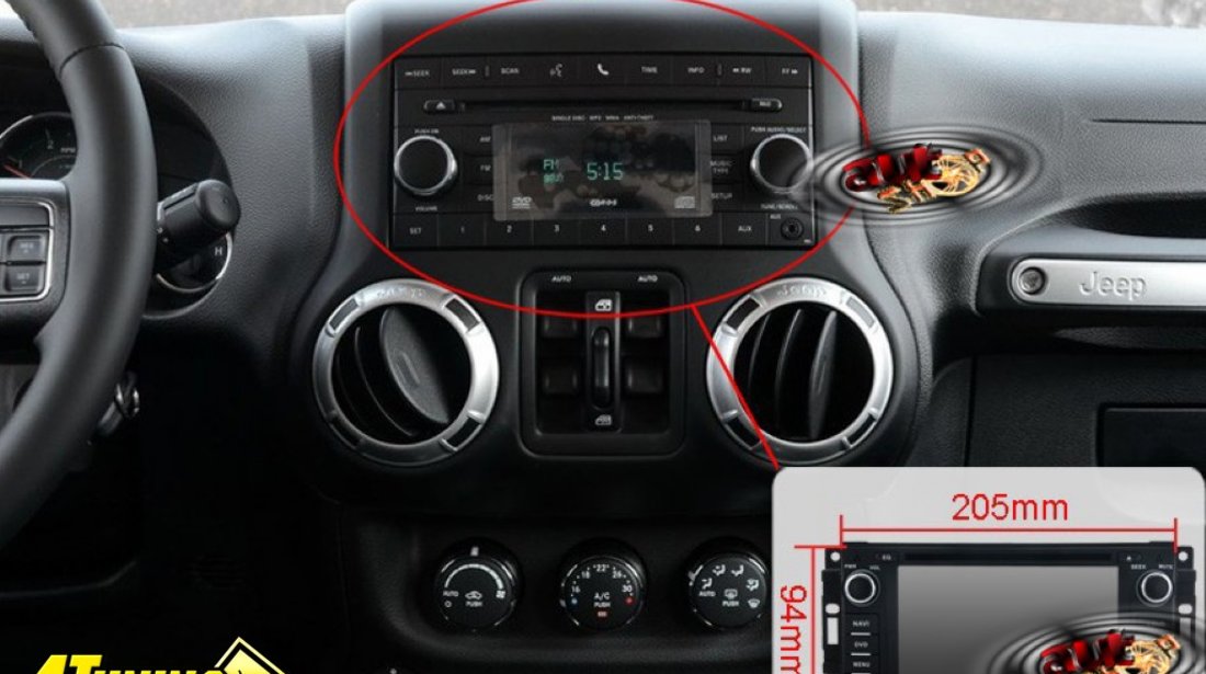 Navigatie Chevrolet/ Chrysler/ Jeep cu Android 5.1 + camera marsarier