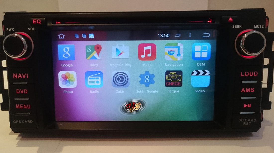 Navigatie Chevrolet/ Chrysler/ Jeep cu Android 5.1 + camera marsarier