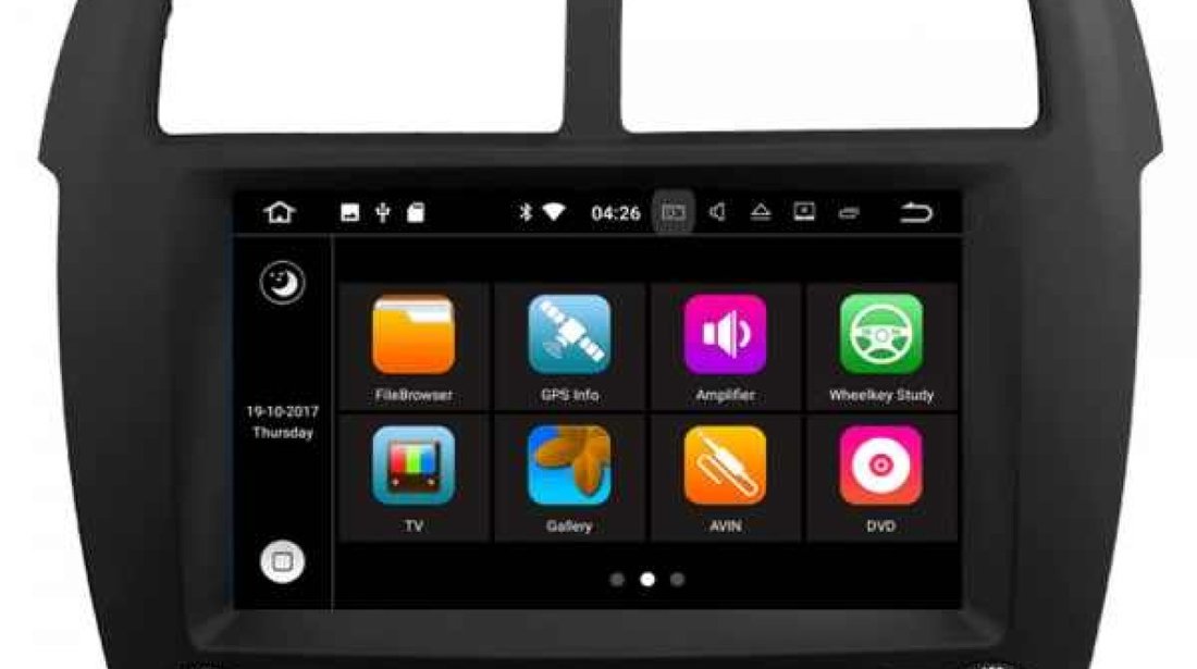 NAVIGATIE CU ANDROID 7.1.2 DEDICATA MITSUBISHI ASX PEUGEOT 4008 CITROEN C4 AIRCROSS WITSON W2-Q026