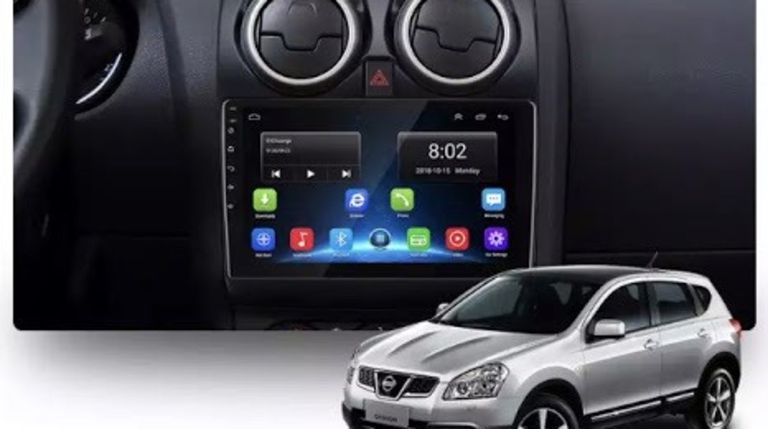 Navigatie dedicată cu android Nissan Qashqai - Montaj lnclus !!!