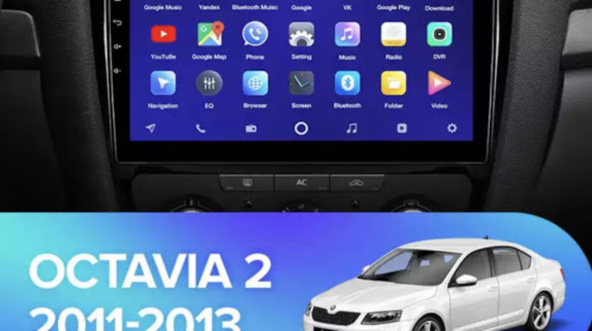 Navigatie dedicată Skoda Octavia2 Facelift