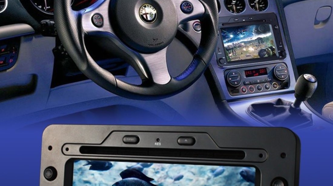 NAVIGATIE DEDICATA ALFA ROMEO 159 SPIDER BRERA CARPLAY ANDROID AUTO GPS  ECRAN IPS 2+32GB