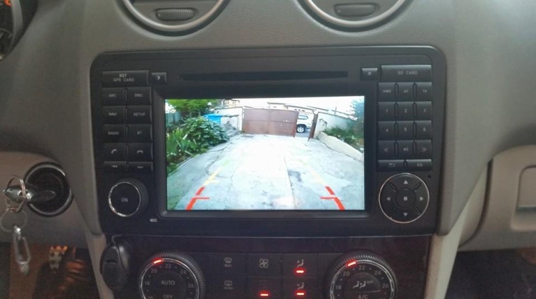 Navigatie Dedicata Android 7.1 Mercedes Benz Ml W164 M Class Dvd Gps Carkit Usb NAVD-A219