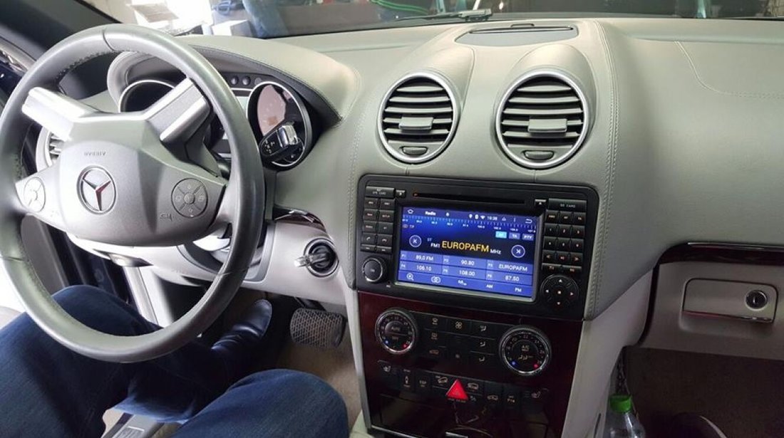 Navigatie Dedicata Android Mercedes Benz Ml W164 M Class Dvd Gps Carkit Usb NAVD-A219