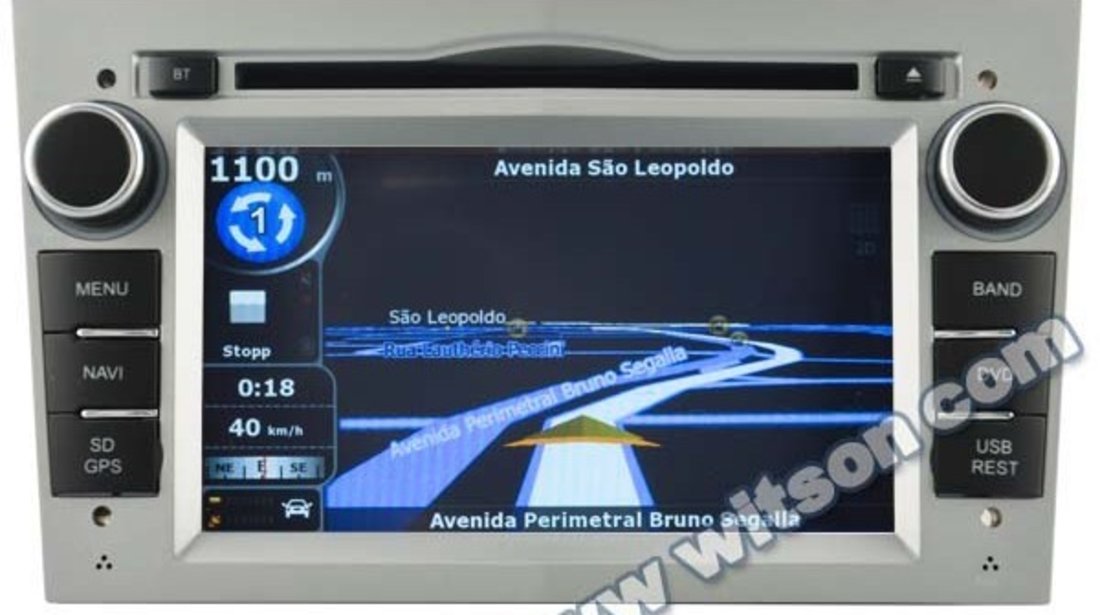 NAVIGATIE DEDICATA ANDROID Opel Astra H WITSON W2-A9828L INTERNET 3G WIFI MIRRORLINK W