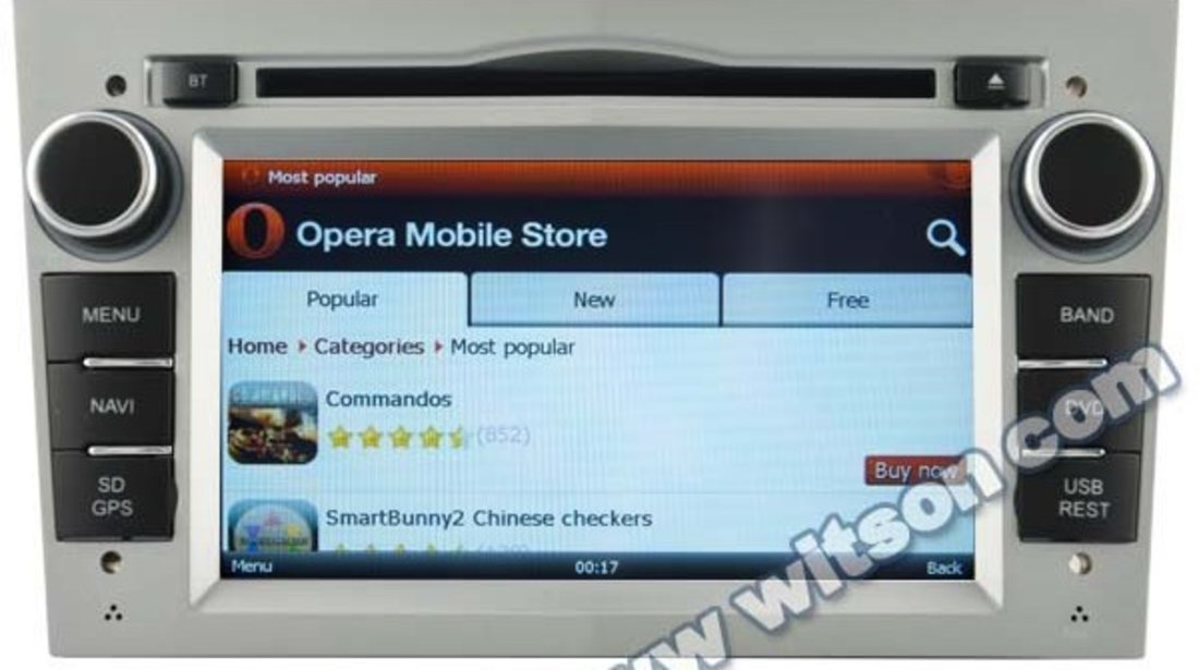 NAVIGATIE DEDICATA ANDROID Opel Corsa D WITSON W2-A9828L INTERNET 3G WIFI MIRRORLINK