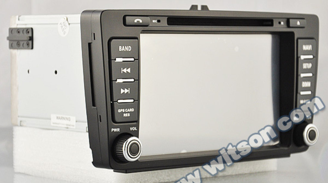 NAVIGATIE DEDICATA ANDROID SKODA OCTAVIA 2 ECRAN 8" NAVD-A9725V DVD GPS CAMERA VIDEO MARSARIER CADOU