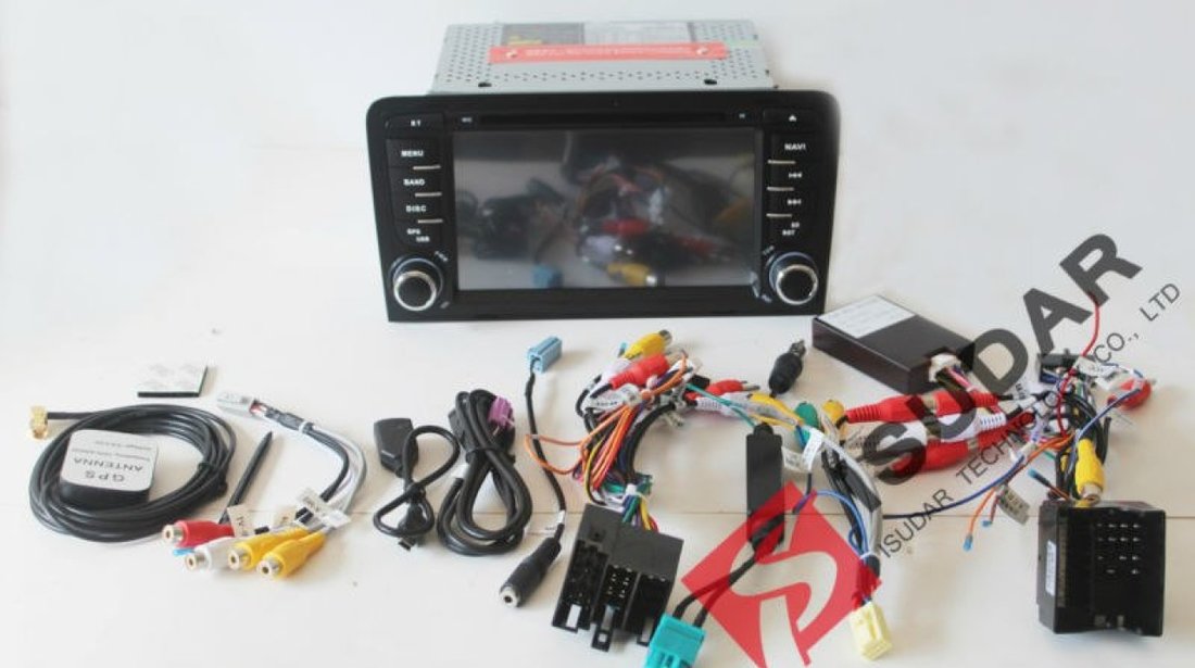 NAVIGATIE DEDICATA AUDI A3 (8P) 2003-2012 XTRONS PF72AA3GT DVD USB PLAYER GPS CARKIT BLUETOOTH