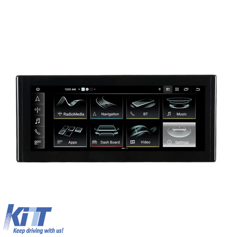 Navigatie Dedicata Audi Q3 (2013 - 2018), 12.5 Inch 8Gb Ram, 128Gb stocare, Carplay NAVA1258MIN