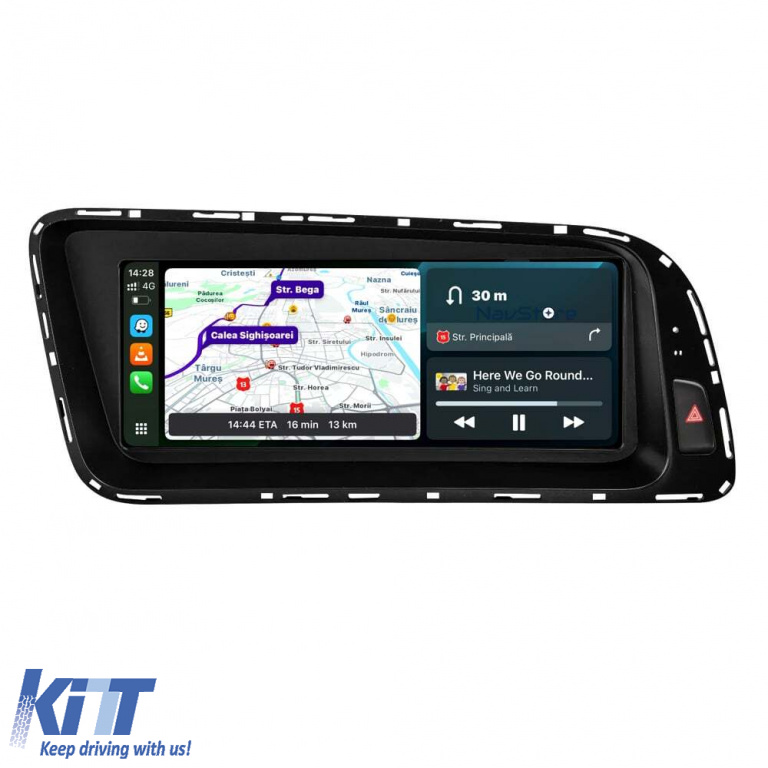 Navigatie Dedicata Audi Q5 (2008 - 2017), 8.8 Inch, 6Gb Ram, 128Gb stocare, Carplay NAVA886GDG