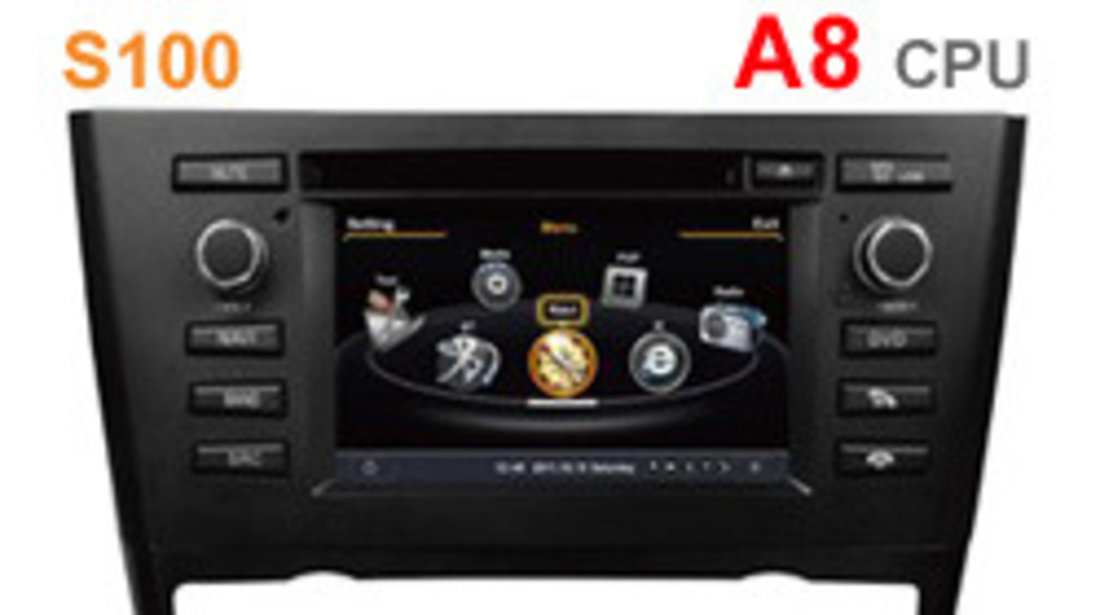 NAVIGATIE DEDICATA BMW SERIA 1 E81 E82 E83 E87 E88 WITSON W2-C170 CLIMA AUTOMATA PLATFORMA S100