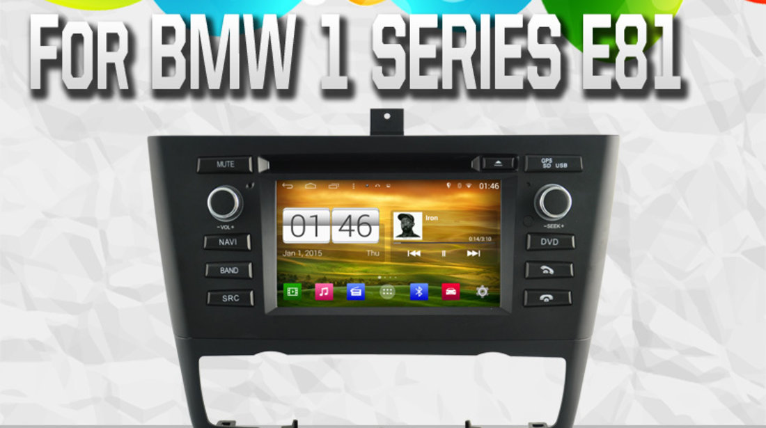 NAVIGATIE DEDICATA BMW SERIA 1 E81 E82 E83 E87 E88 116i 118i 2004-2012 WITSON W2-M170