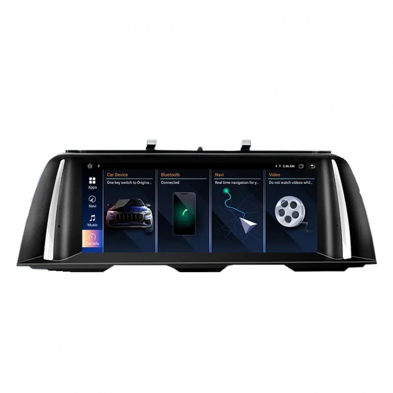 Navigatie Dedicata BMW Seria 5 F10 F11 (2011-2017), 10.25 Inch, 4Gb Ram, 64Gb Stocare, Waze