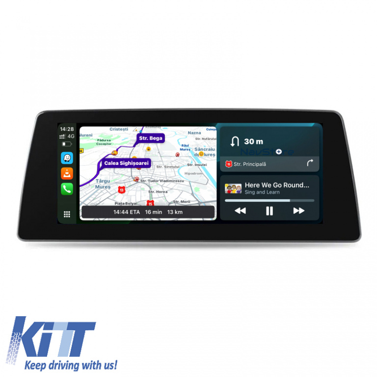 Navigatie Dedicata BMW Seria 5 G30 F90 (2016-2022), 10.25 Inch, 8Gb Ram, 256Gb Stocare, Carplay NAVBM10255MGM