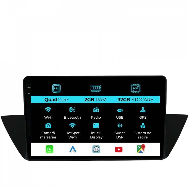 Navigatie Dedicata BMW X1 E84 (2009-2015